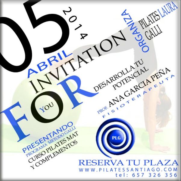 Curso de Pilates impartido por Laura Galli