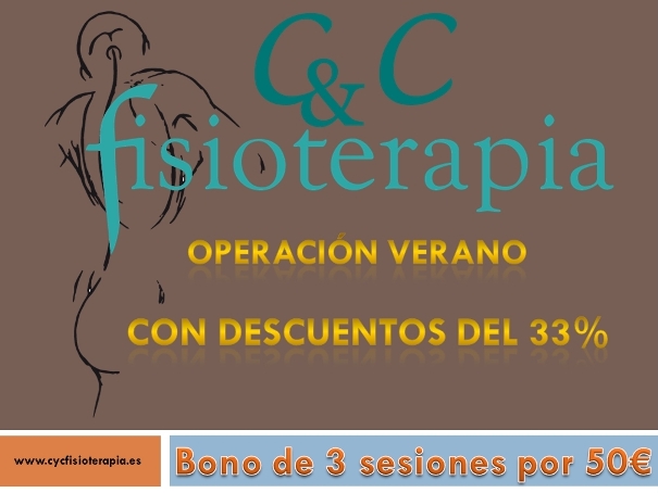 Operacion verano en la clinica CyC Fisioterapia con descuentos del 33%