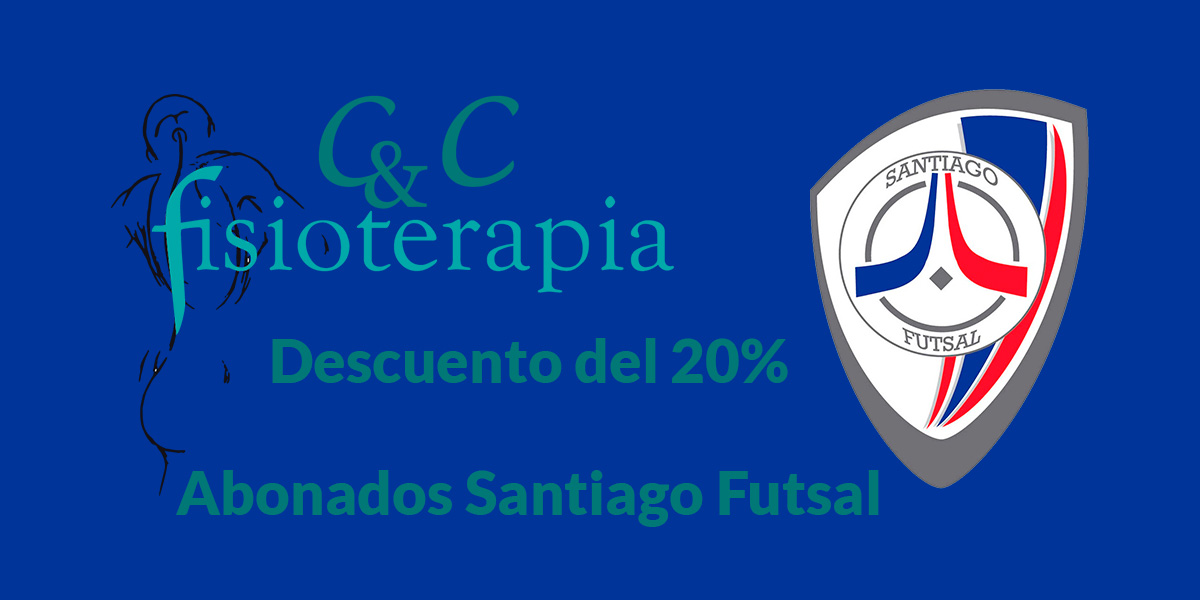 Descuentos Fisioterapia por convenio con Santiago Futsal