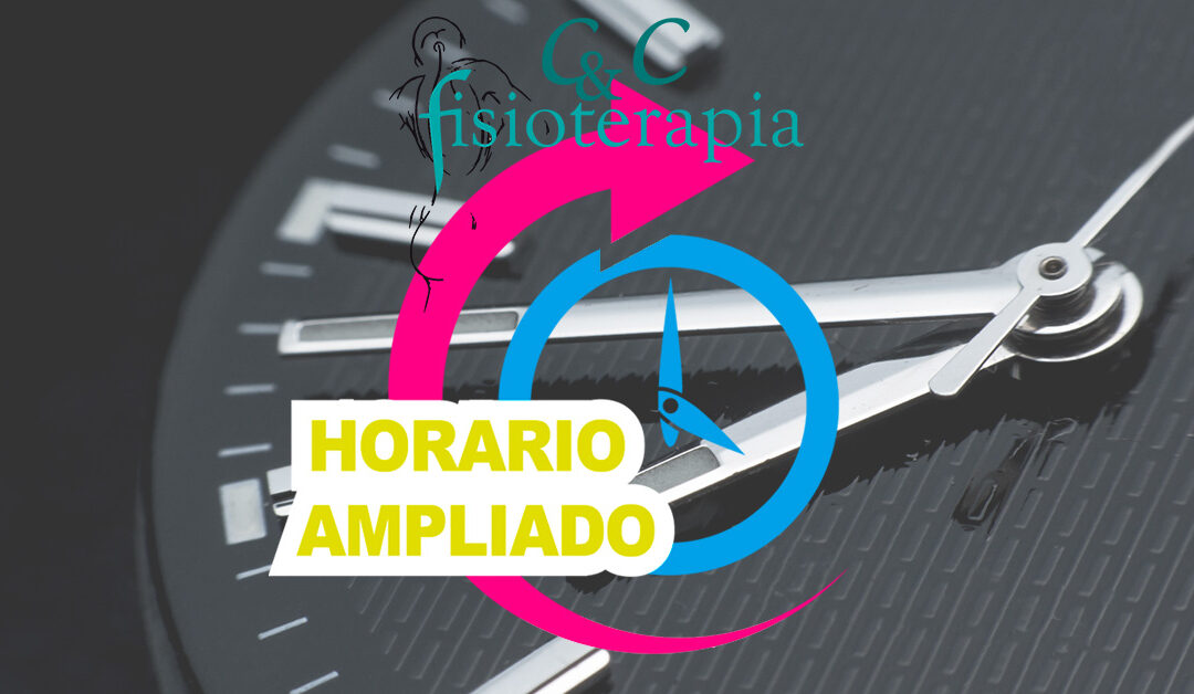 Ampliación de Horario Clínica CyC Fisioterapia