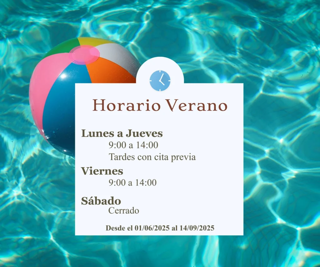 Clínica de Fisioterapia CyC - Horario de Verano 2025